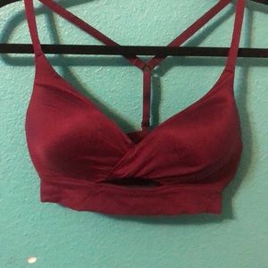 Maroon Victoria Secret Bra